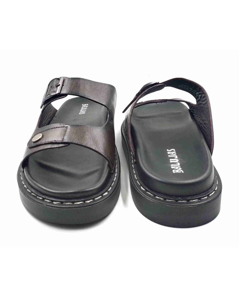 1902 Balujas Men Brown Slippers