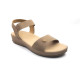 10861 : Balujas Ladies Beige Wedge Heel Sandal