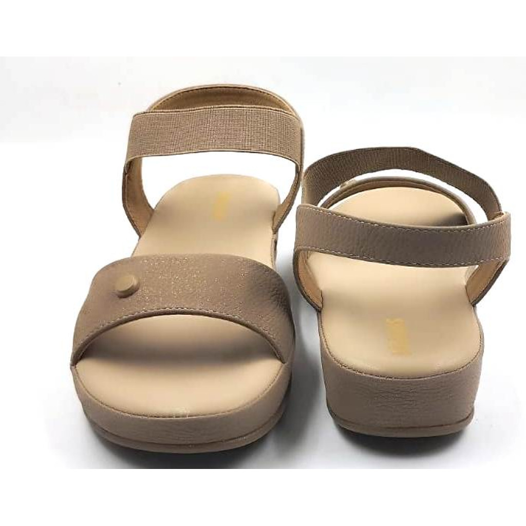 10861 : Balujas Ladies Beige Wedge Heel Sandal