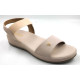 10861 : Balujas Ladies Peach Wedge Heel Sandal