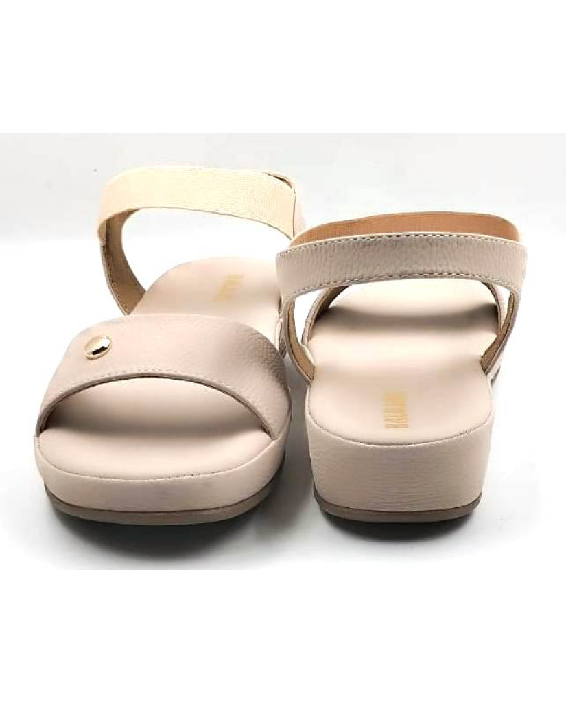 10861 : Balujas Ladies Peach Wedge Heel Sandal