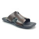 202: Balujas Men Brown Flat Slippers