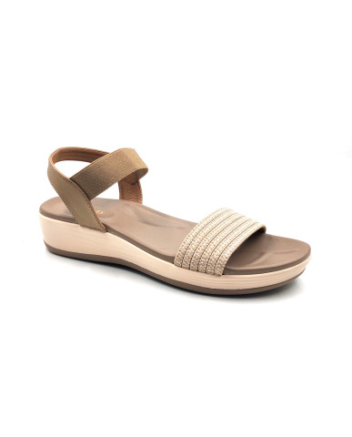 10998: Balujas Women's Beige Sandal 