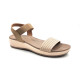 10998: Balujas Women's Beige Sandal 