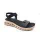 11408: Balujas Women's Black Sandal 