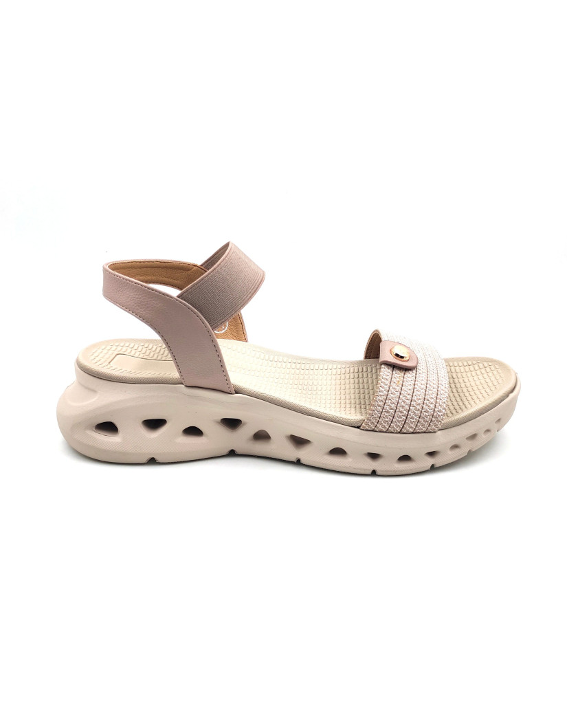11408: Balujas Women's Peach Sandal 