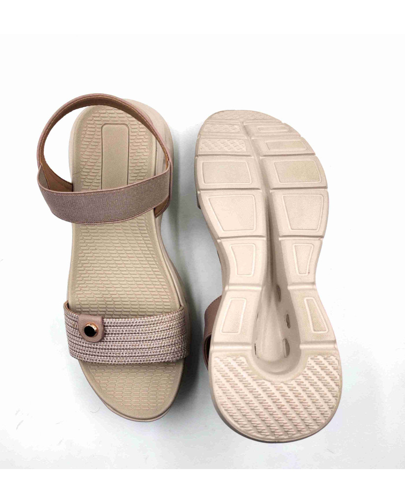 11408: Balujas Women's Peach Sandal 