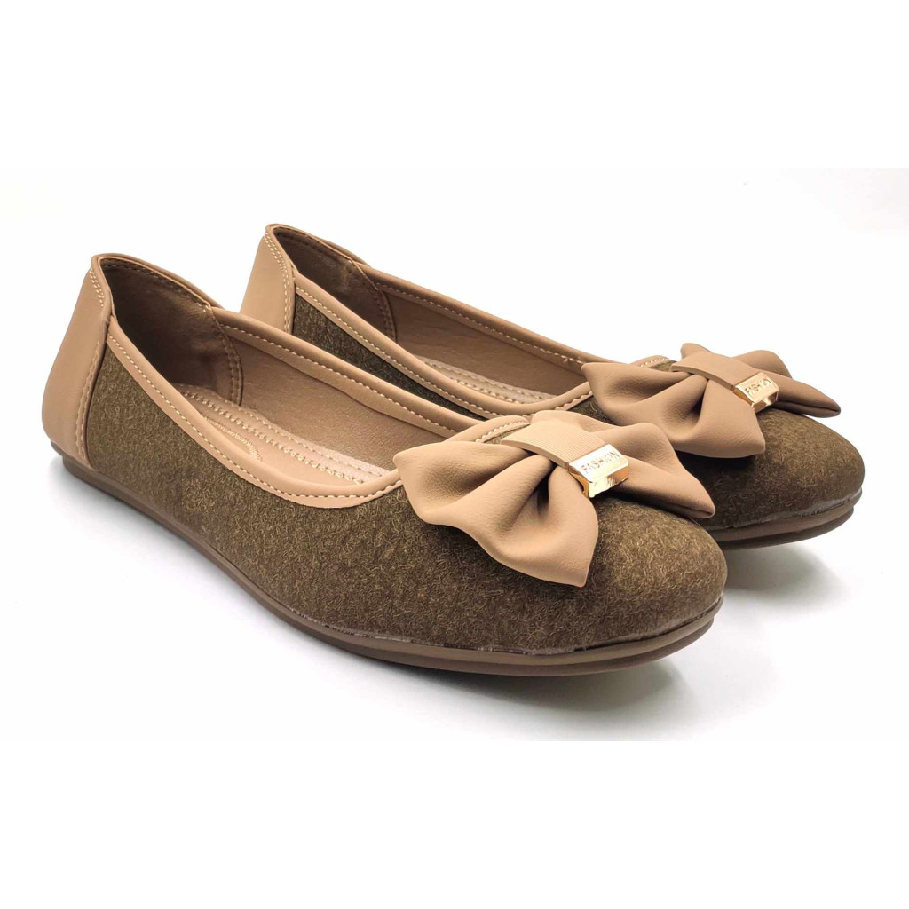 NSR-05: Balujas Beige Flat Ballies