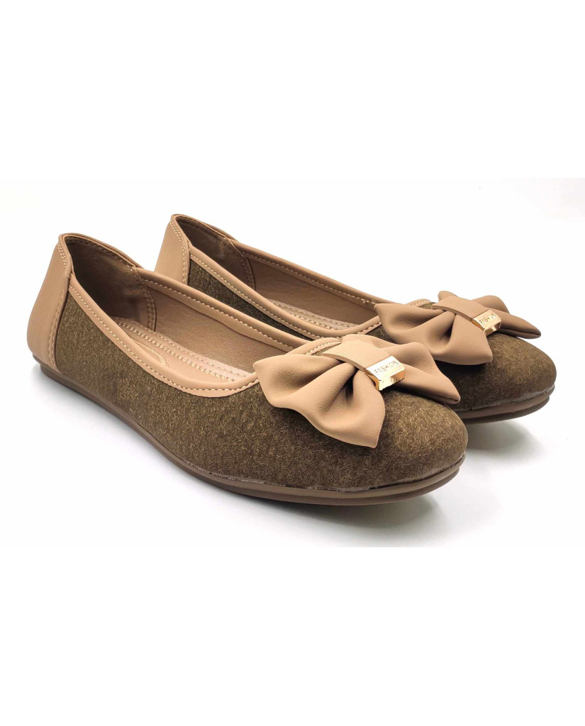 NSR-05: Balujas Beige Flat Ballies