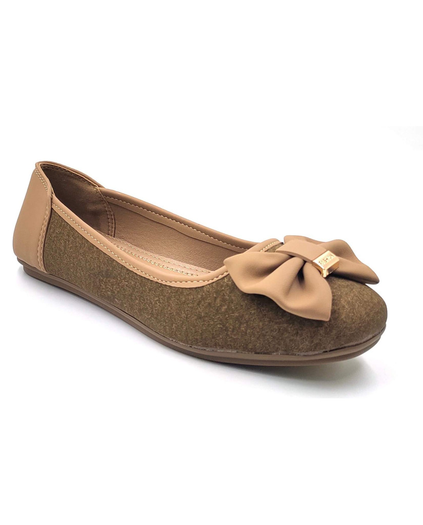 NSR-05: Balujas Beige Flat Ballies