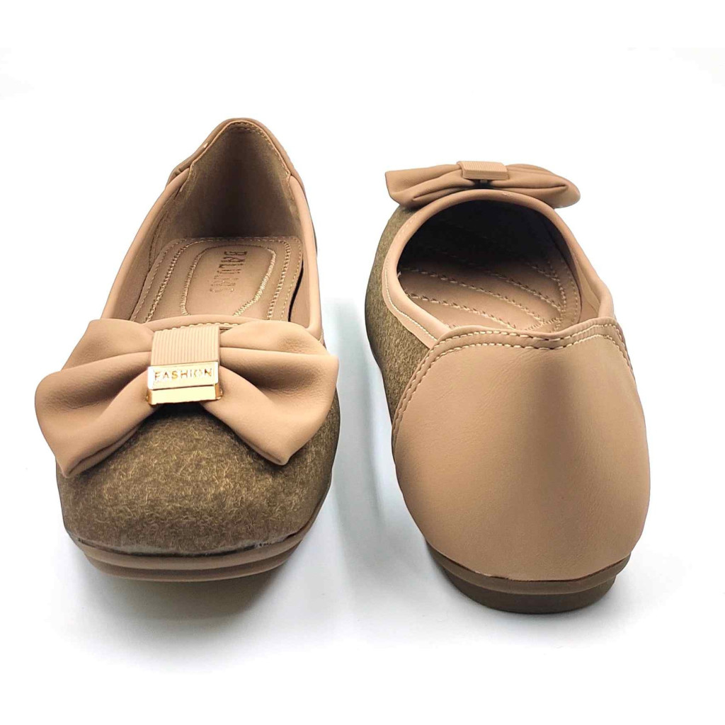 NSR-05: Balujas Beige Flat Ballies