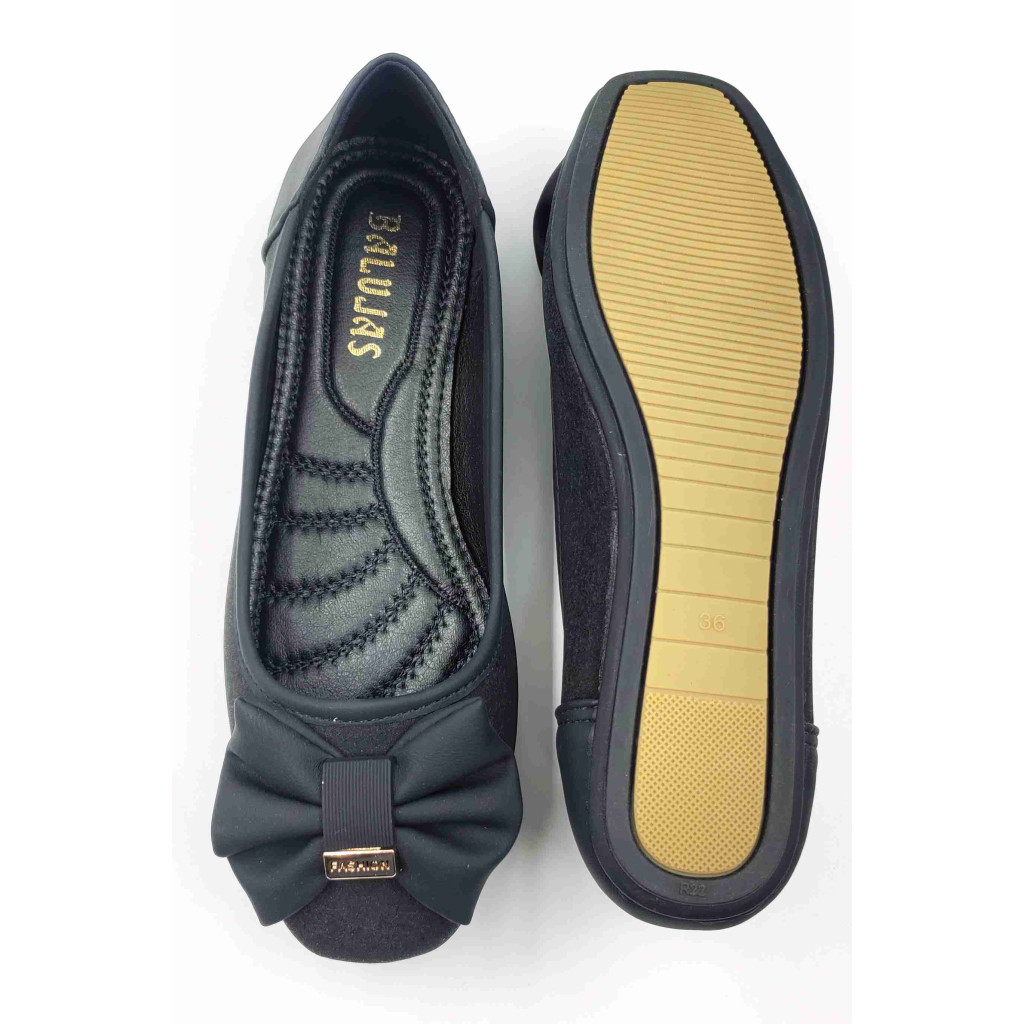 NSR-05: Balujas Black Flat Ballies