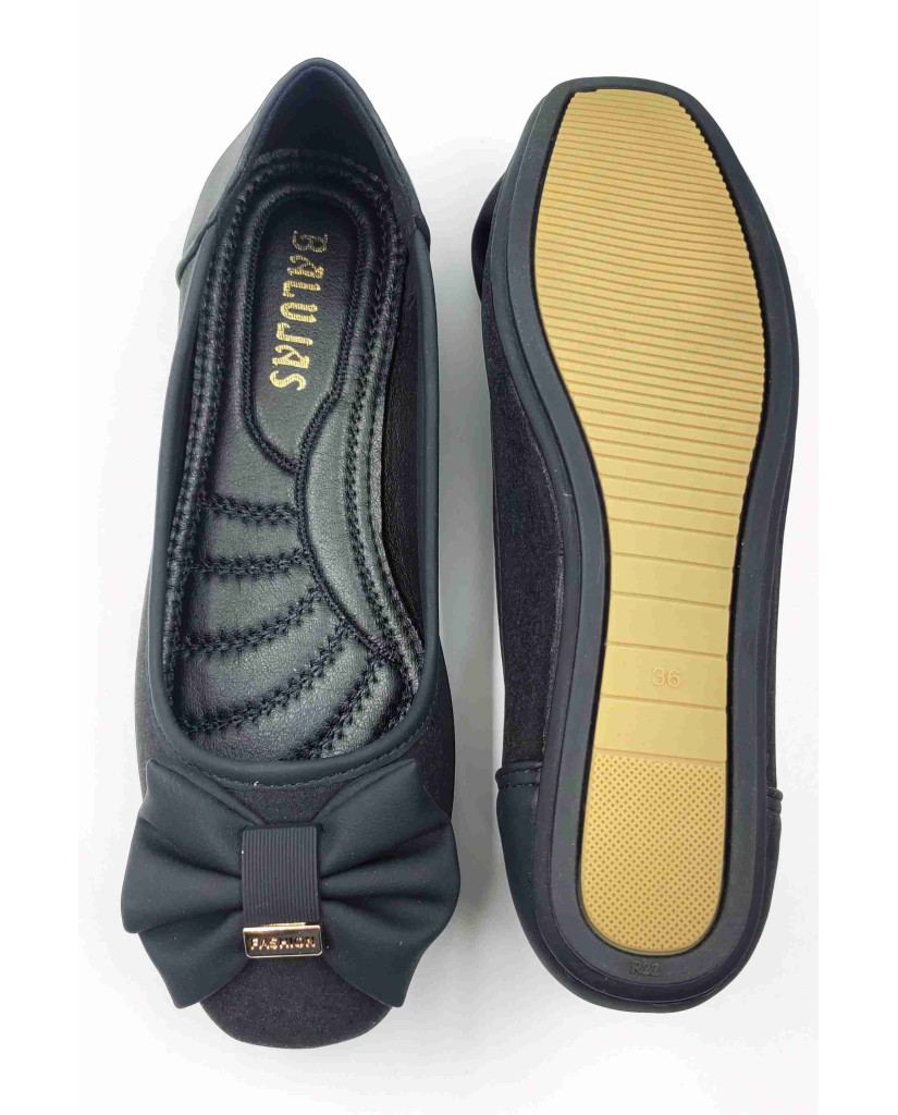 NSR-05: Balujas Black Flat Ballies
