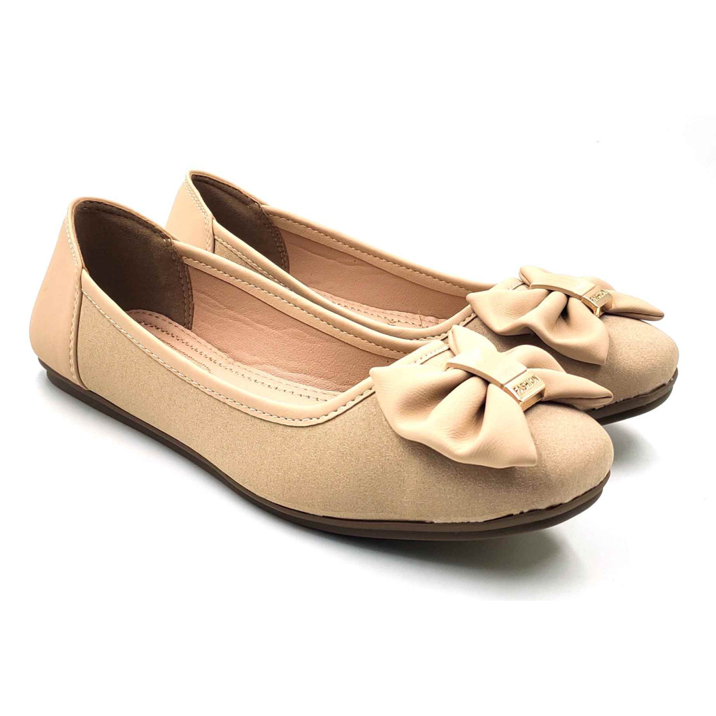 NSR-05: Balujas Cream Flat Ballies