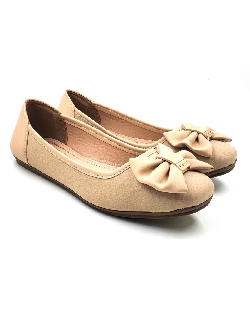 NSR-05: Balujas Cream Flat Ballies