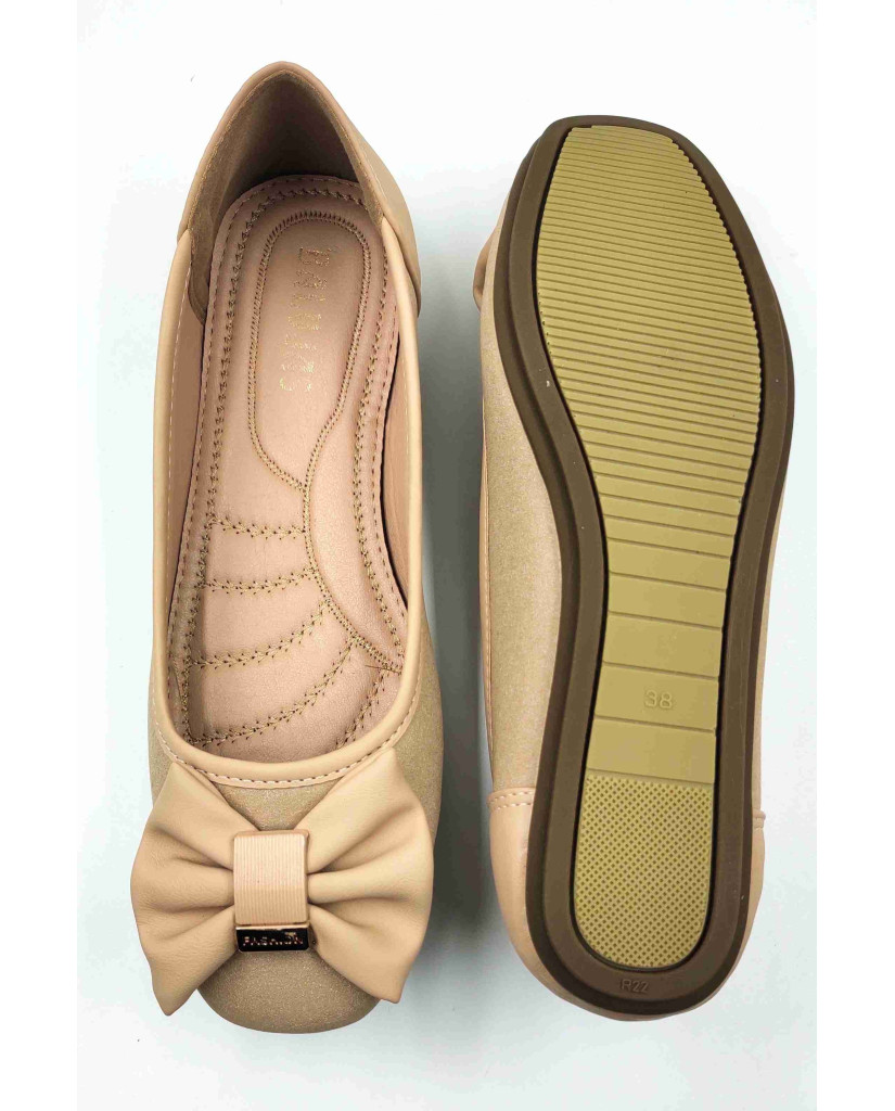 NSR-05: Balujas Cream Flat Ballies