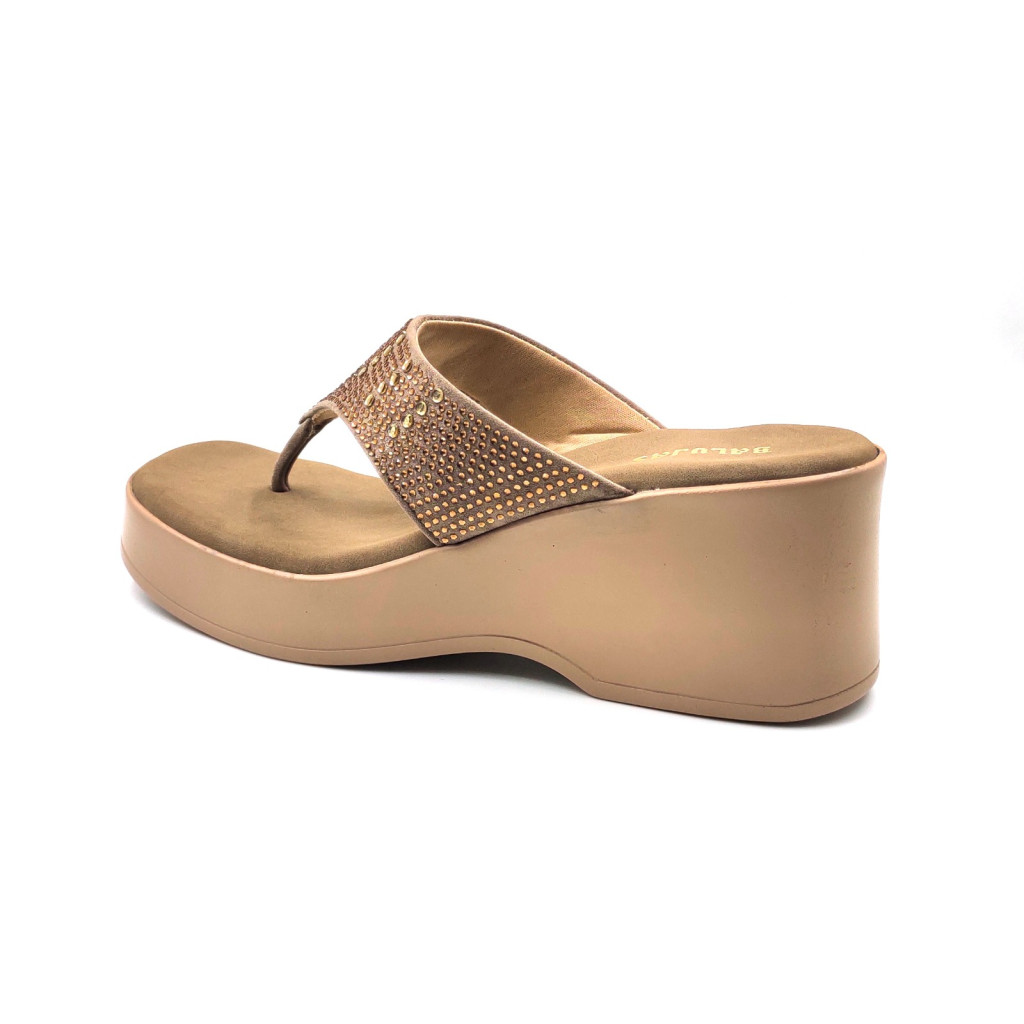 10515: Balujas Mouse Wedge Heel Ladies Slipper