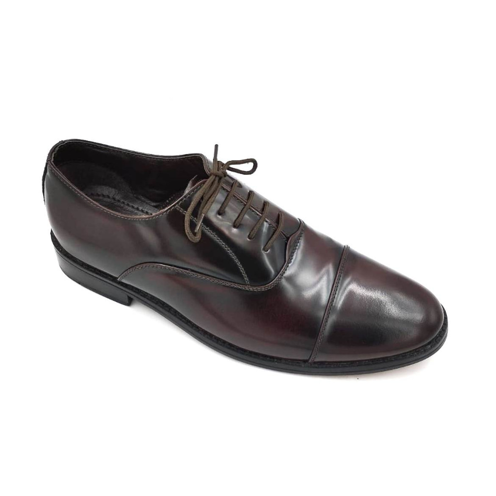 1033 : Balujas Cherry Men's Oxford Leather Formal Shoes