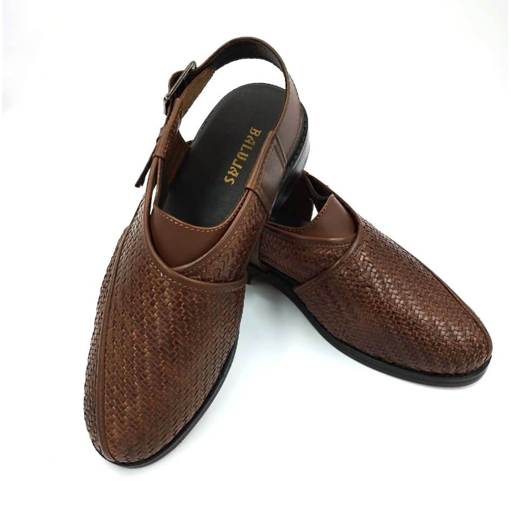 1075: Balujas Tan Leather Peshawari (Matt)