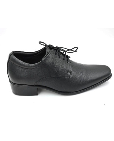 SM-06 : Balujas Black Men Formal Leather Shoes