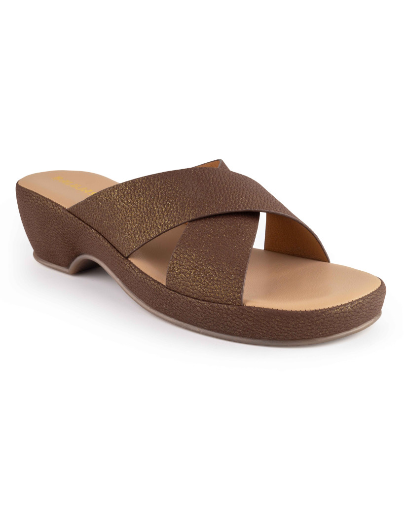 11270: Balujas Antic Block Heel Slipper