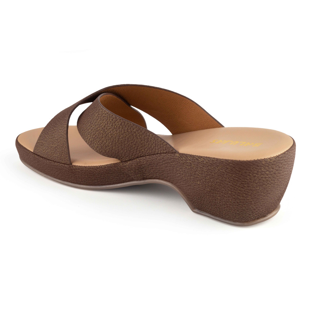 11270: Balujas Antic Block Heel Slipper