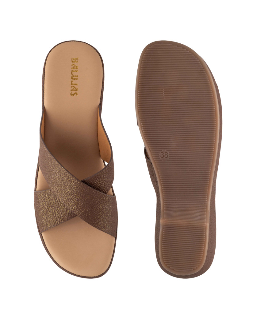 11270: Balujas Antic Block Heel Slipper