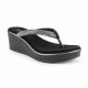 11521 : Balujas Black Wedge Heel 