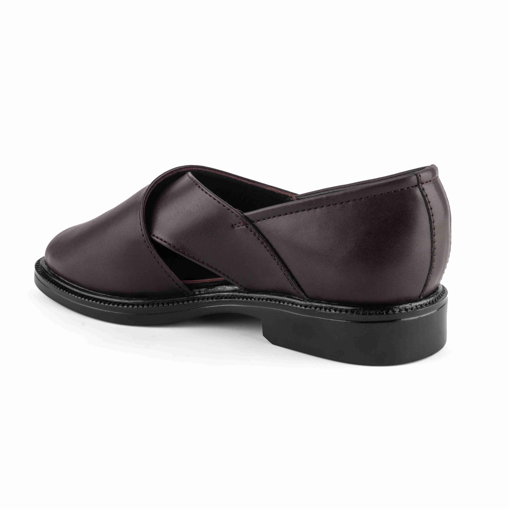 1054 : Balujas Brown Synthetic Peshawari