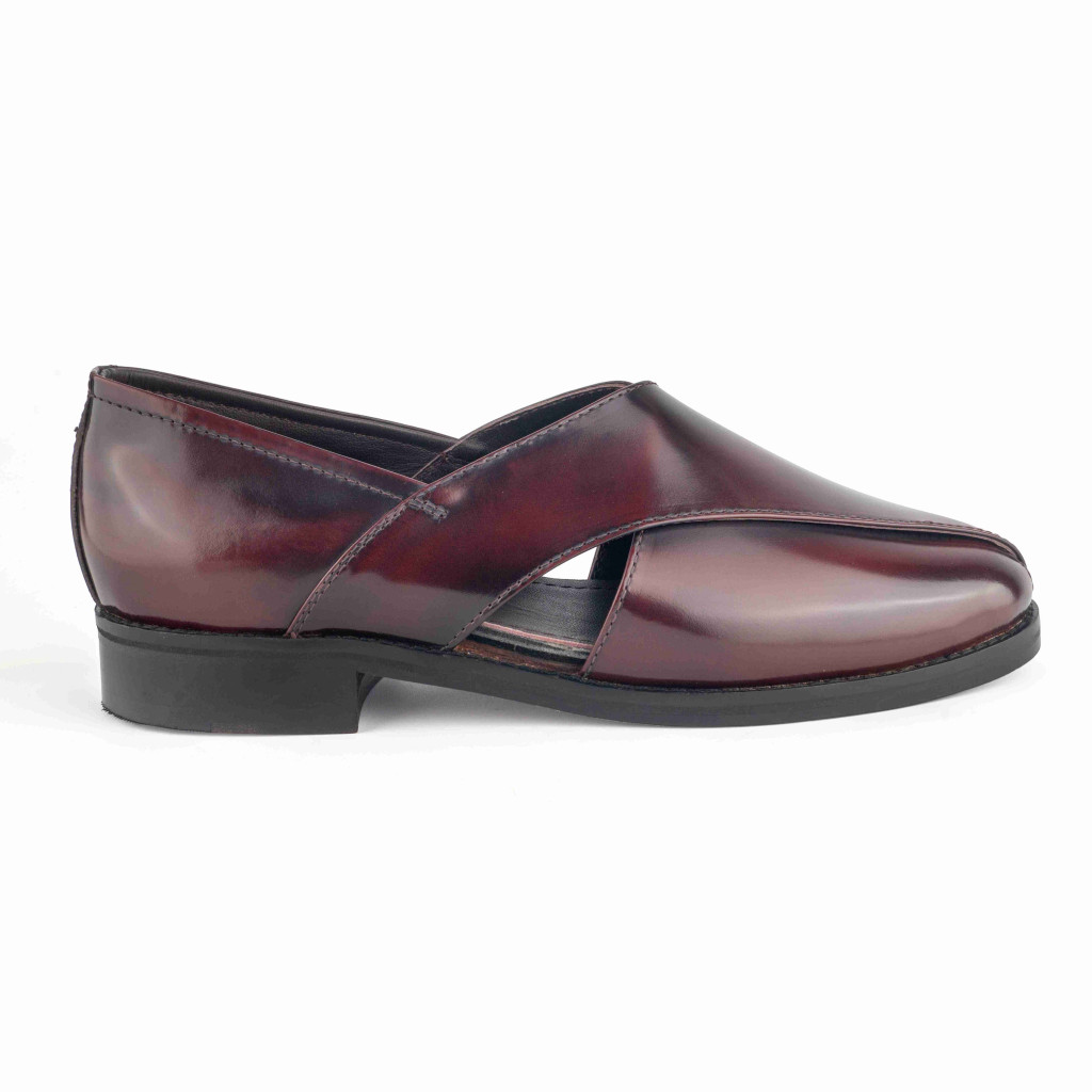1062: Balujas Men's Cherry Peshawari Sandal 