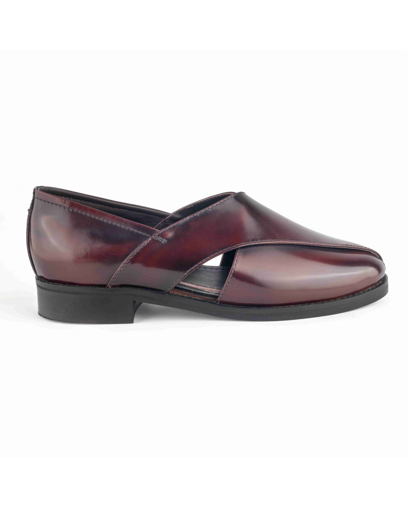 1062: Balujas Men's Cherry Peshawari Sandal 