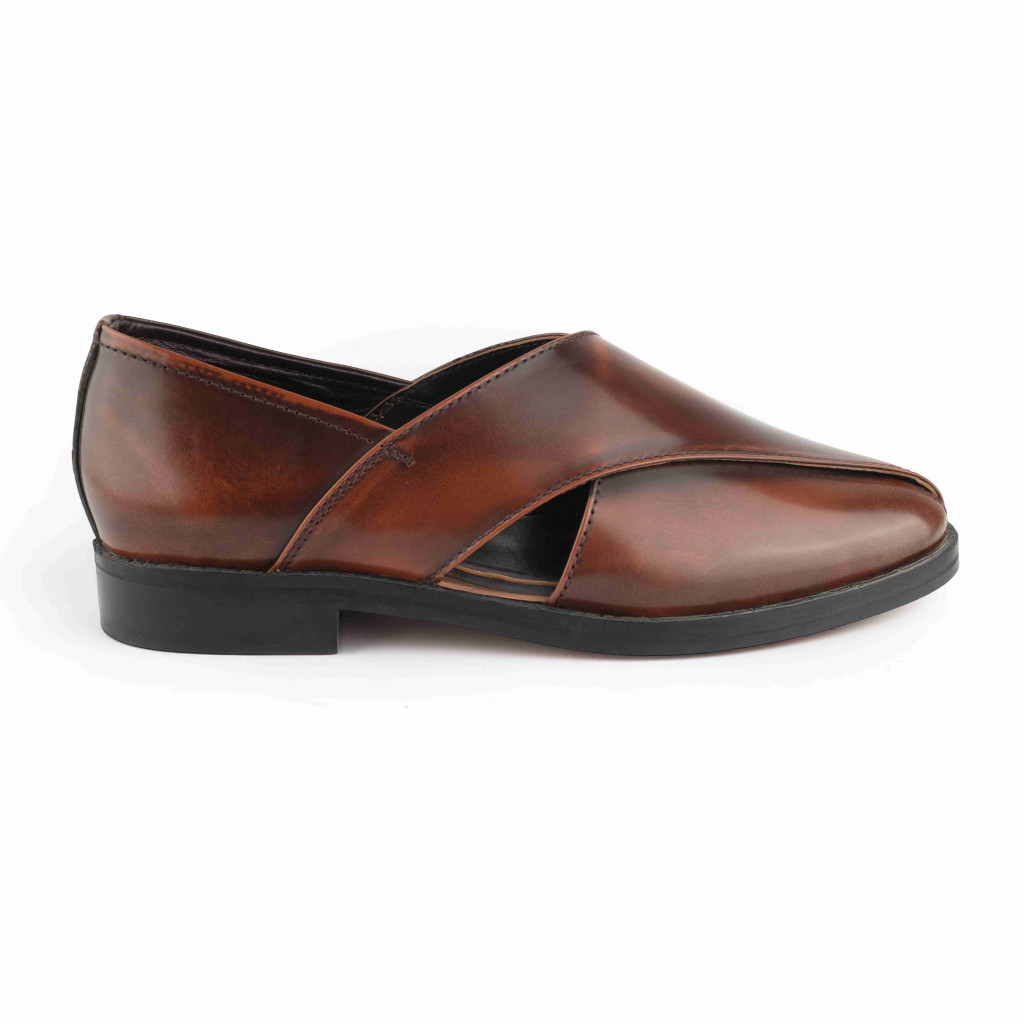 1062: Balujas Men's Tan Peshawari Sandal 