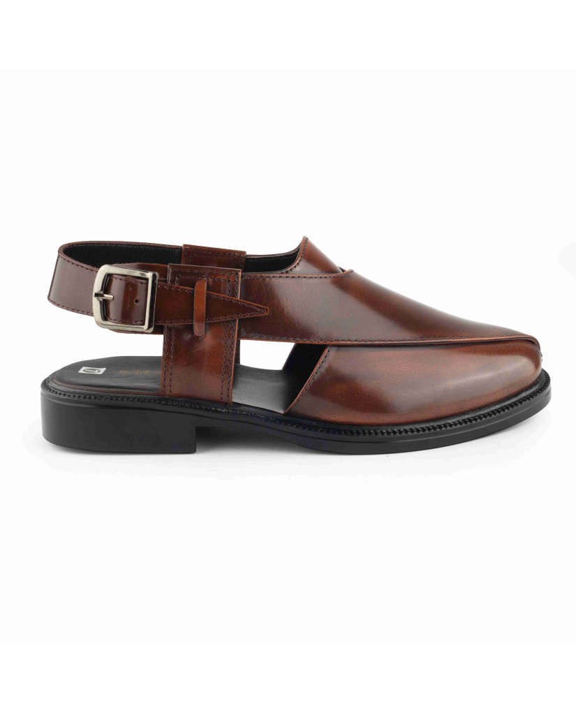 1091: Balujas Tan Leather Peshawari