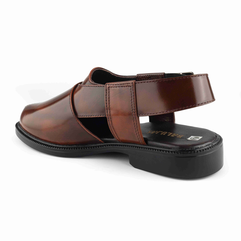 1091: Balujas Tan Leather Peshawari