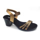 4696-15: Balujas Antic Block Heel Sandals