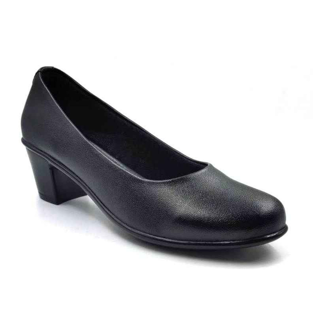 5305: Balujas Black Formal Pumps for Women
