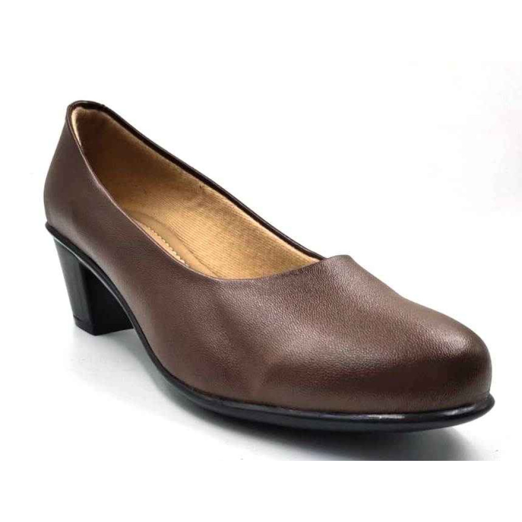 5350: Balujas Brown Formal Pumps for Women