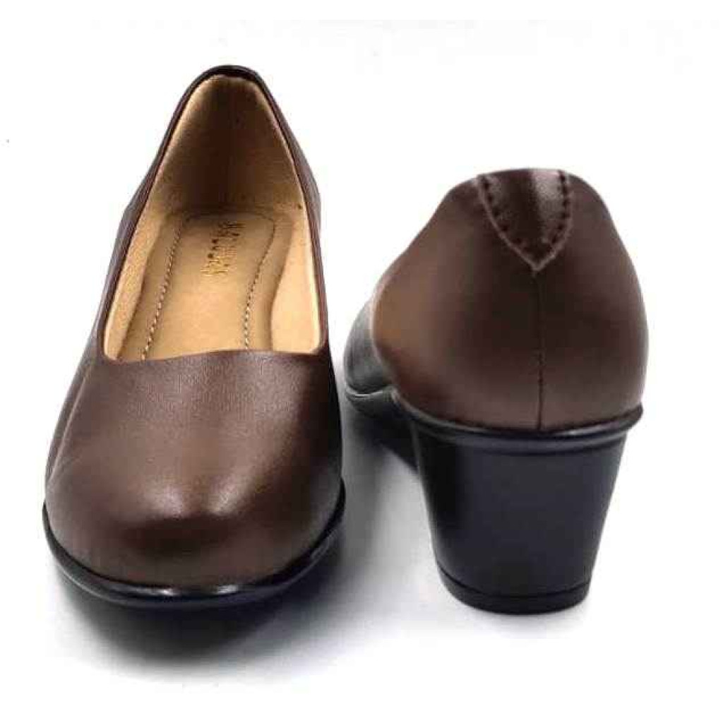 5350: Balujas Brown Formal Pumps for Women