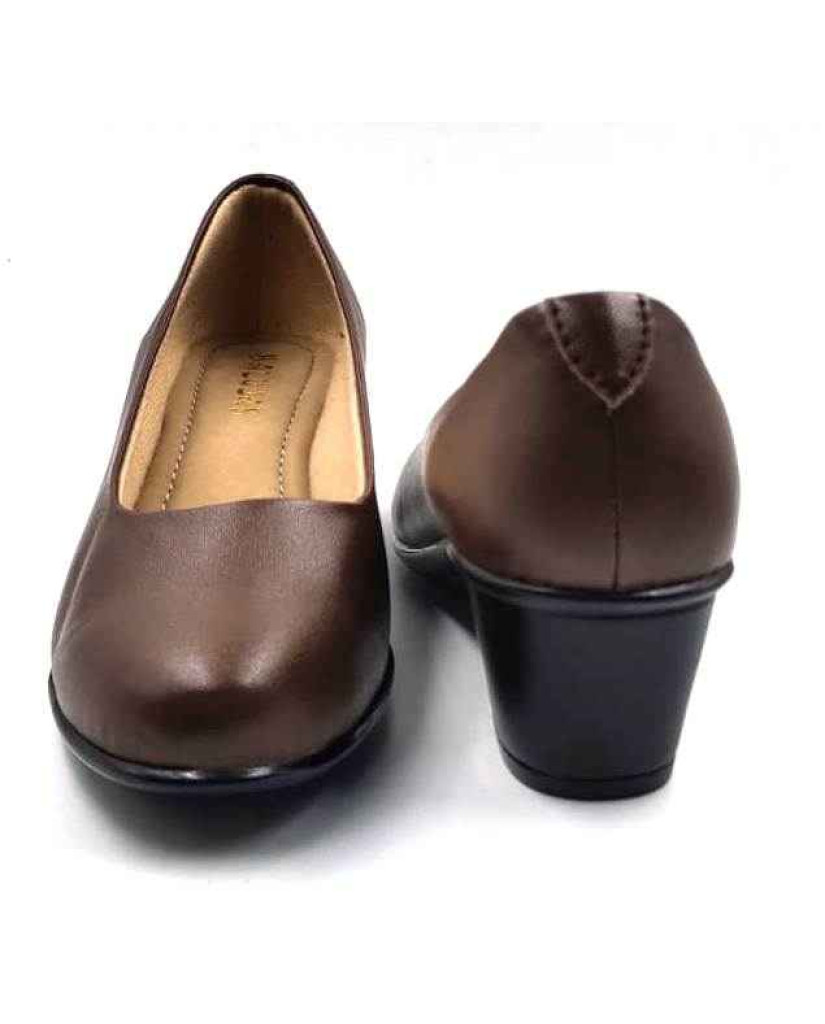 5350: Balujas Brown Formal Pumps for Women