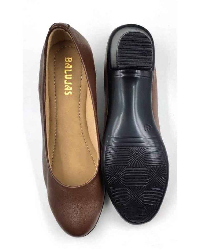5350: Balujas Brown Formal Pumps for Women