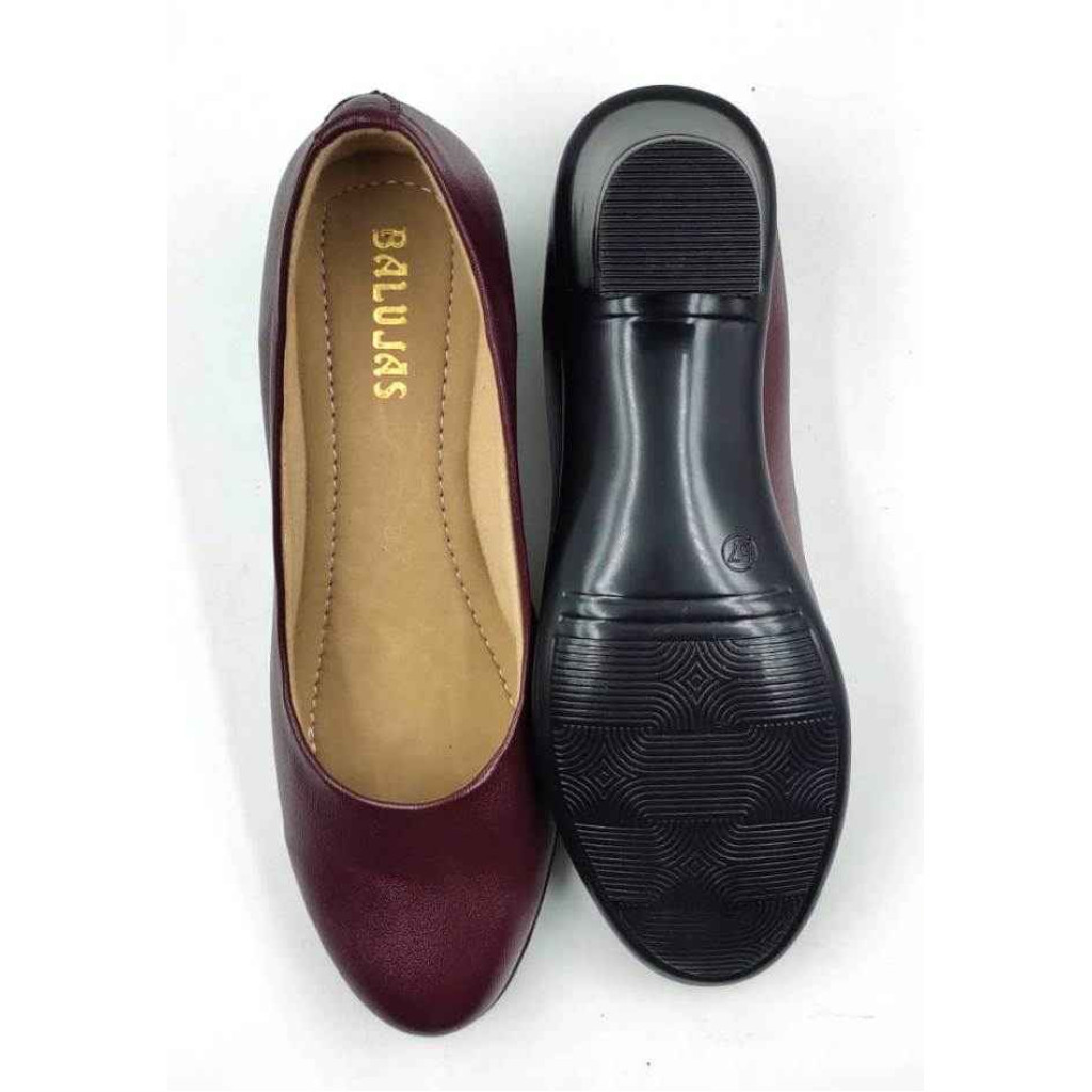 5350: Balujas Deep Maroon Formal Pumps for Women