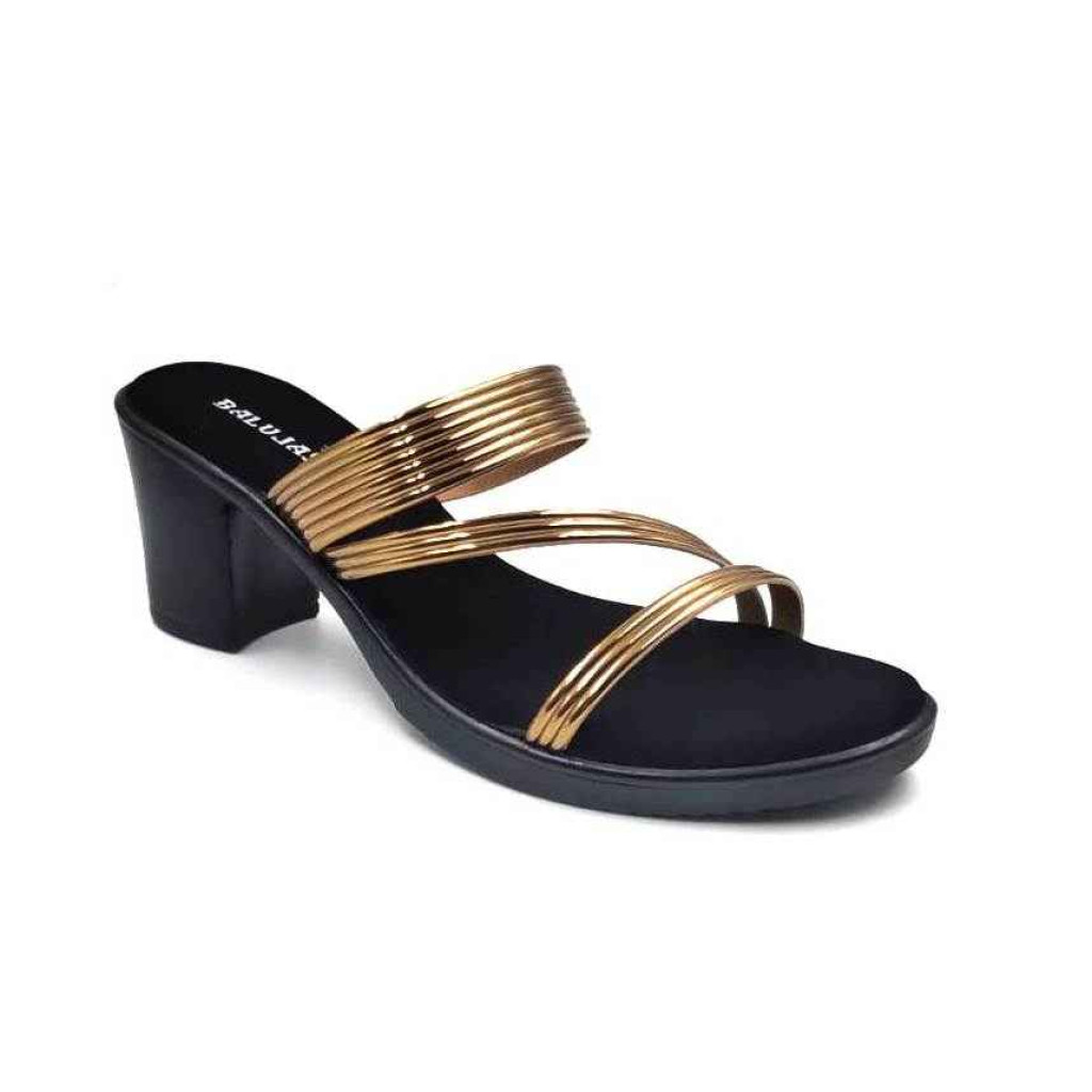 5443-25: Balujas Antic Block Heel Sandals