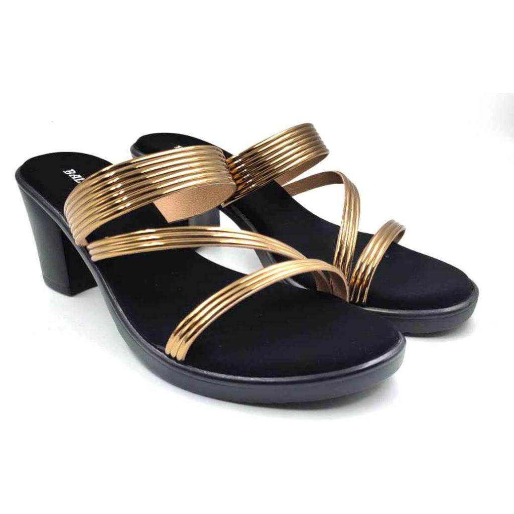 5443-25: Balujas Antic Block Heel Sandals