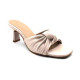 9110-21: Balujas Beige Block Heel Sandals