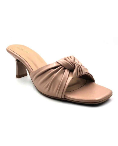 9110-21: Balujas Nude Block Heel Sandals
