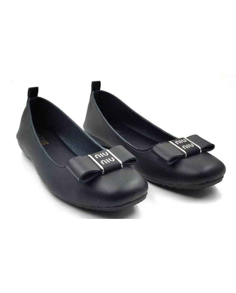 BD-790: Balujas Black Ballerina Flats
