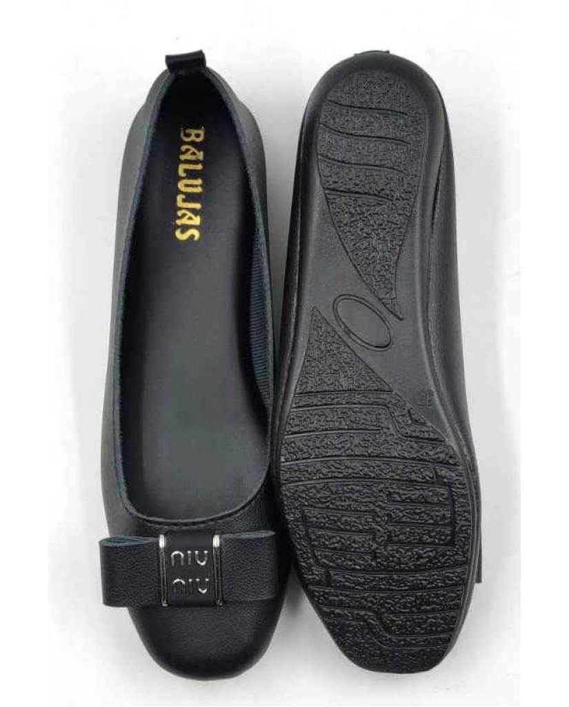 BD-790: Balujas Black Ballerina Flats