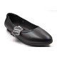 FG-01 Balujas Brown Leather Ballerina Flats