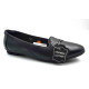 FG-03 Balujas Black Leather Flat Bellies