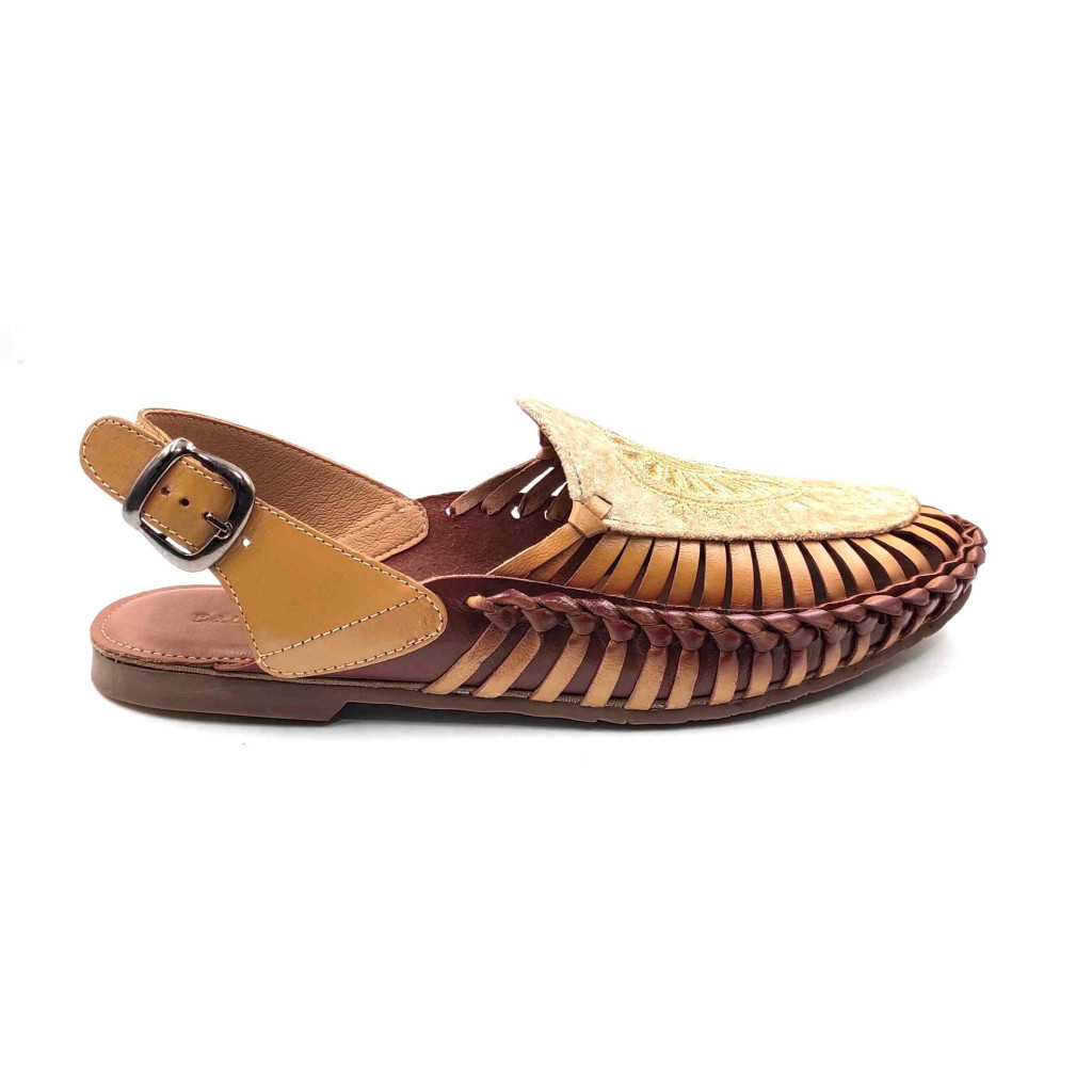 101 Balujas Men Beige Pathanis Sandals